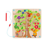 Laberinto de Cuentas Magnéticas en Forma de árbol, Juguete Didactivo